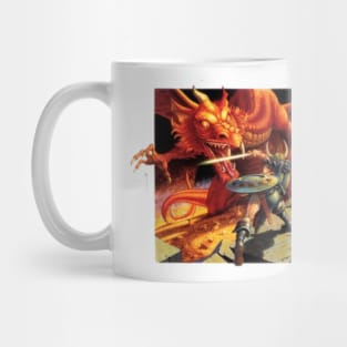 Fight of dragon Mug